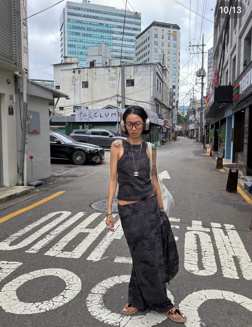 PLATFORM-L東大門實拍女士新品推薦休閑真品熱賣吊帶背心鴨PLATFORM-L吊帶/背心