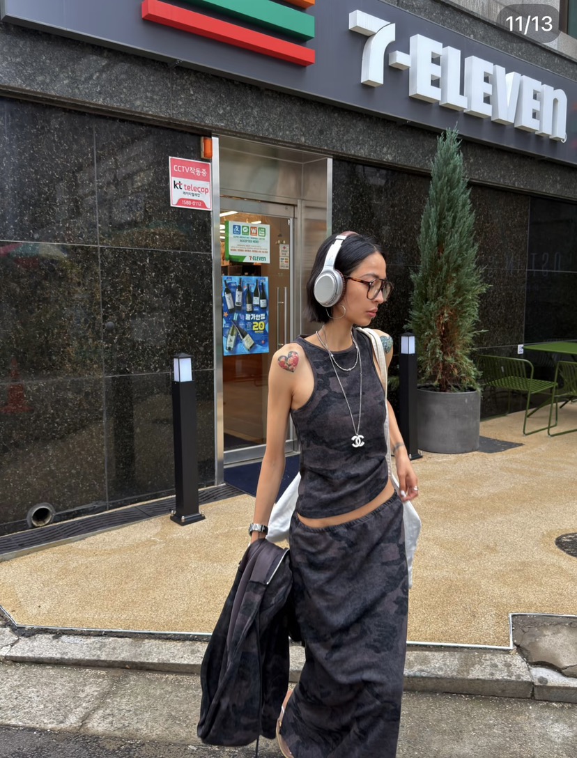 PLATFORM-L東大門實拍女士新品推薦休閑真品熱賣吊帶背心鴨PLATFORM-L吊帶/背心