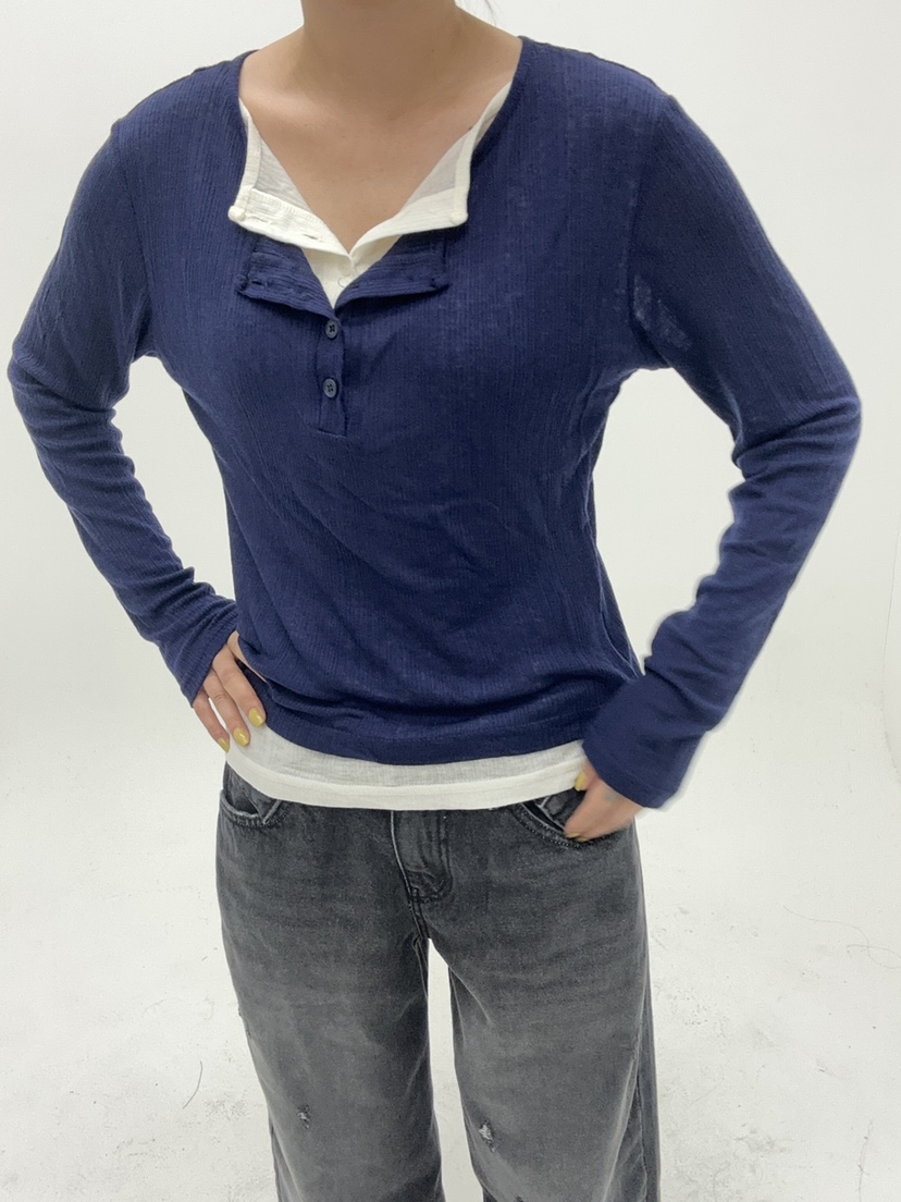 LEEHEE韓國直郵女裝新品人氣真品熱賣推薦休閑時尚長袖T恤LEEHEE長袖T恤