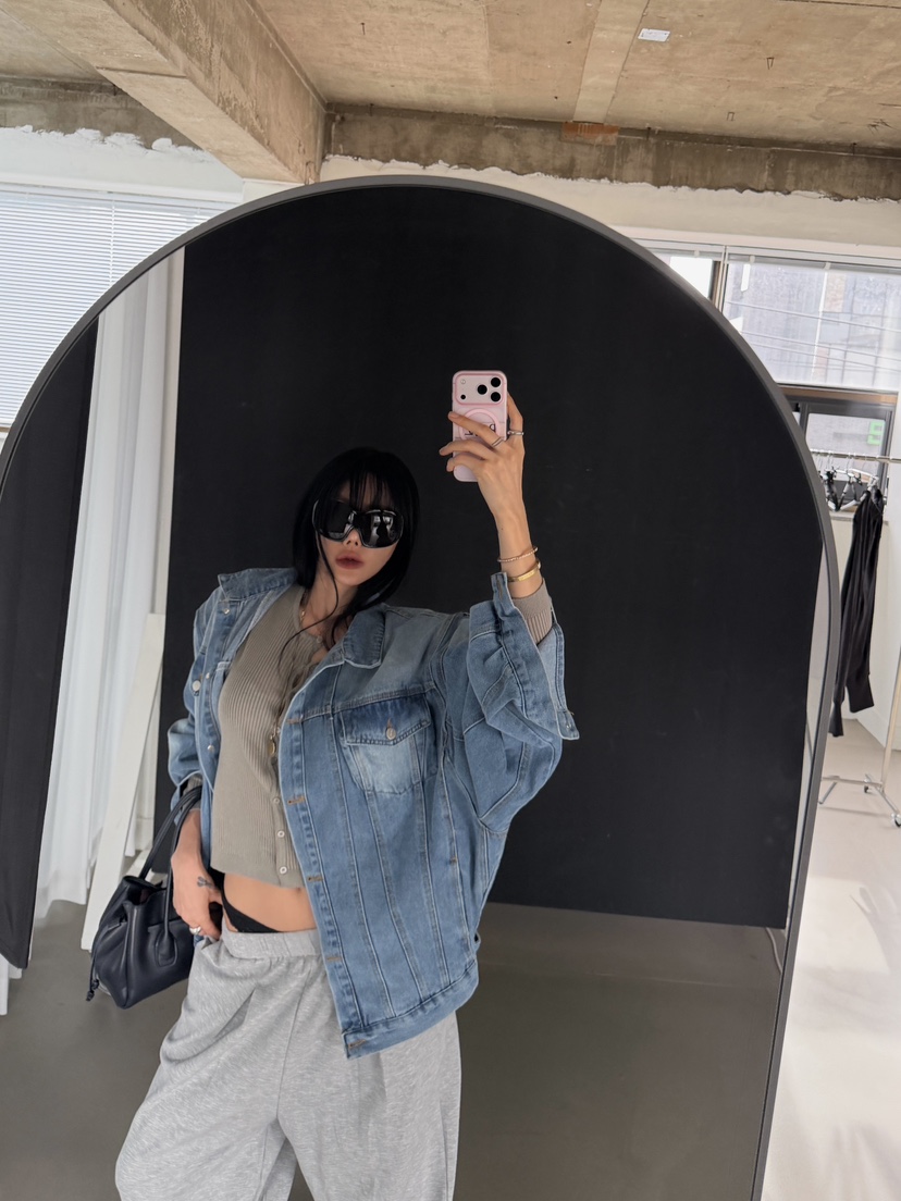 ABBEYLEE韓國直郵女裝新品推薦時尚真品休閑人氣夾克寬松ABBEYLEE夾克
