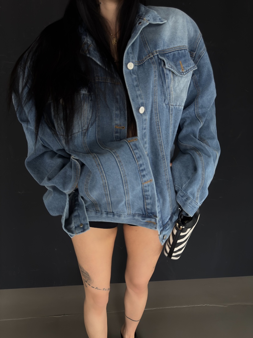 ABBEYLEE韓國直郵女裝新品推薦時尚真品休閑人氣夾克寬松ABBEYLEE夾克圖色1