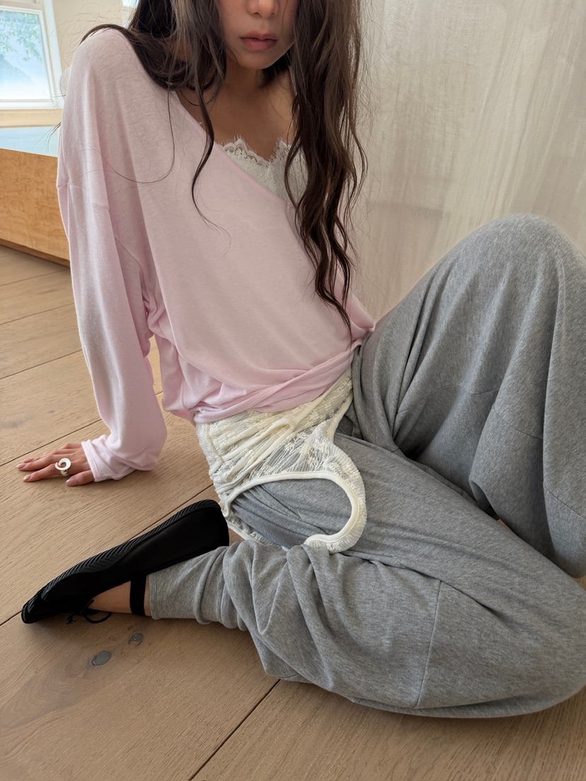 AWESOME SAUCE韓國直郵女士新款時尚休閑人氣休閑褲保暖AWESOME SAUCE休閑褲