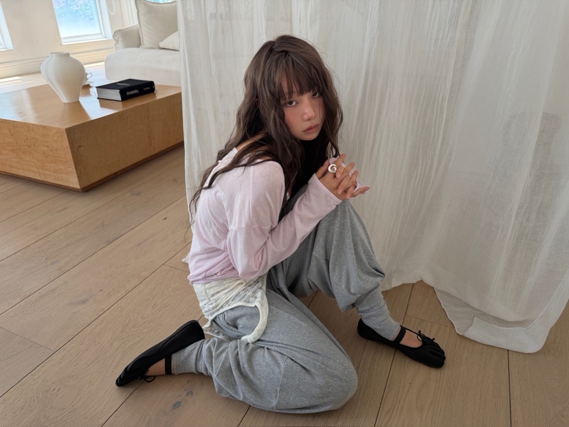 AWESOME SAUCE韓國直郵女士新款時尚休閑人氣休閑褲保暖AWESOME SAUCE休閑褲