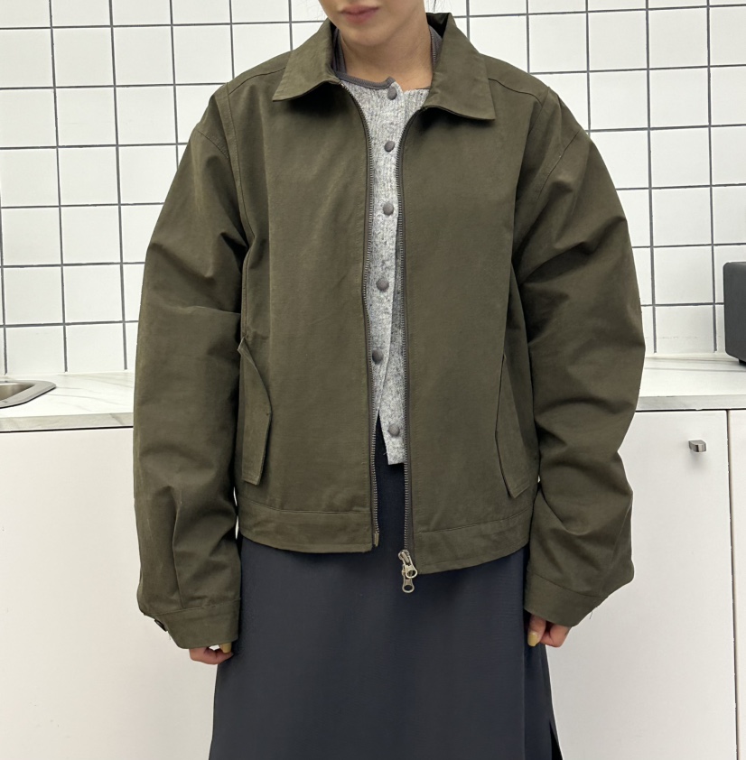LEEHEE東大門代購女士新款真品時尚人氣推薦夾克拉鏈翻領LEEHEE夾克