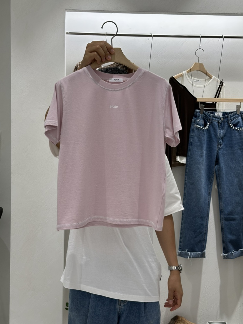 RE:FRESH-L韓國代購女士新品推薦休閑人氣熱賣時尚真品T恤RE:FRESH-LT恤圖色3