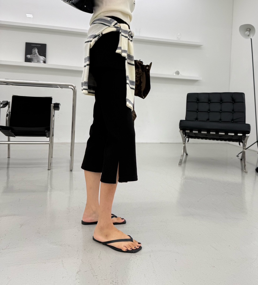 DENVER韓國代購女士新款真品人氣休閑推薦裙褲不含腰帶屁簾DENVER裙褲