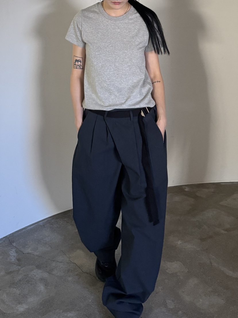 LOVE LETTER東大門代購女裝新品休閑時尚推薦休閑褲腰帶LOVE LETTER休閑褲