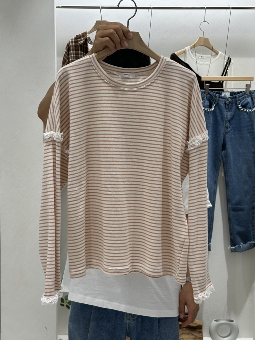 RE:FRESH-L東大門實拍女士新品熱賣推薦休閑時尚人氣衛衣RE:FRESH-L衛衣圖色2