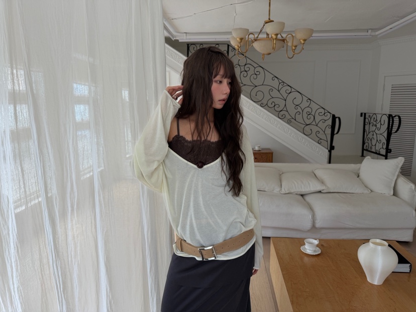 AWESOME SAUCE東大門直郵女裝新款時尚推薦休閑熱賣長袖T恤AWESOME SAUCE長袖T恤