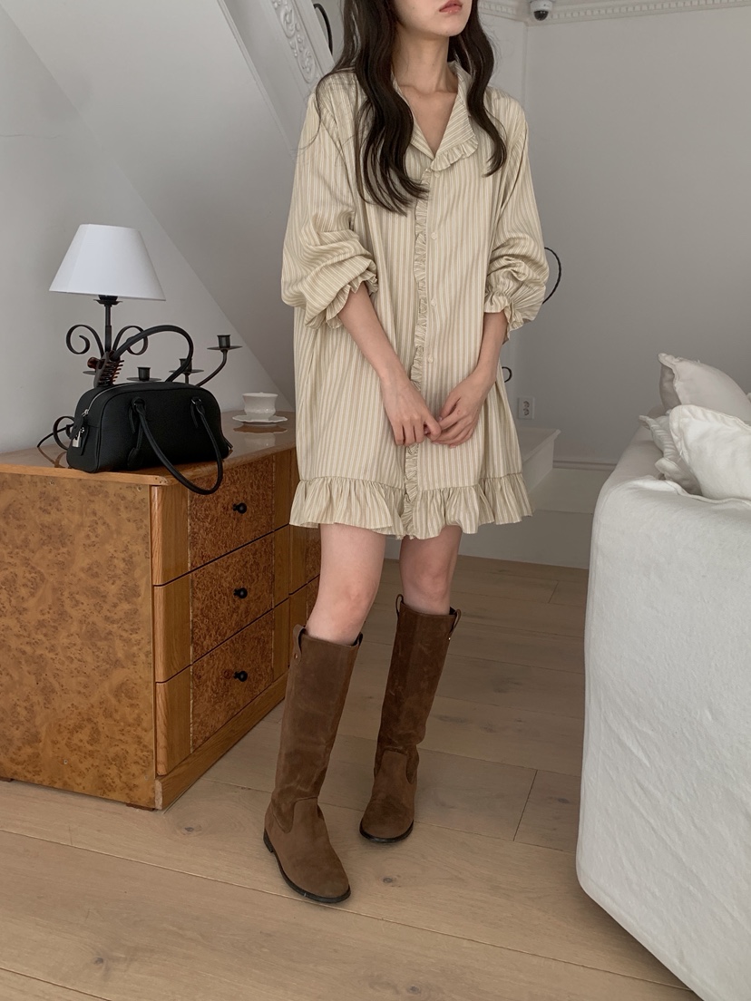 RE:FRESH-L東大門代購女裝新品推薦時尚休閑人氣熱賣連衣裙RE:FRESH-L連衣裙