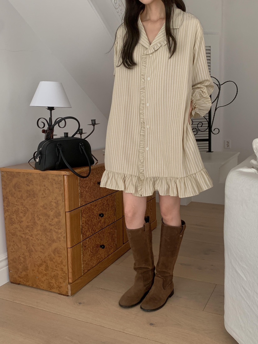 RE:FRESH-L東大門代購女裝新品推薦時尚休閑人氣熱賣連衣裙RE:FRESH-L連衣裙