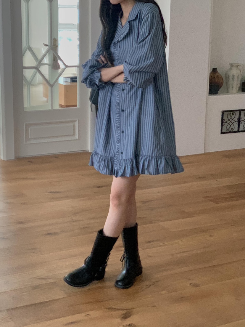 RE:FRESH-L東大門代購女裝新品推薦時尚休閑人氣熱賣連衣裙RE:FRESH-L連衣裙