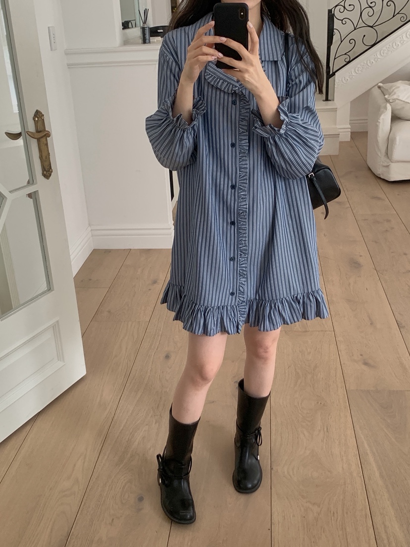 RE:FRESH-L東大門代購女裝新品推薦時尚休閑人氣熱賣連衣裙RE:FRESH-L連衣裙