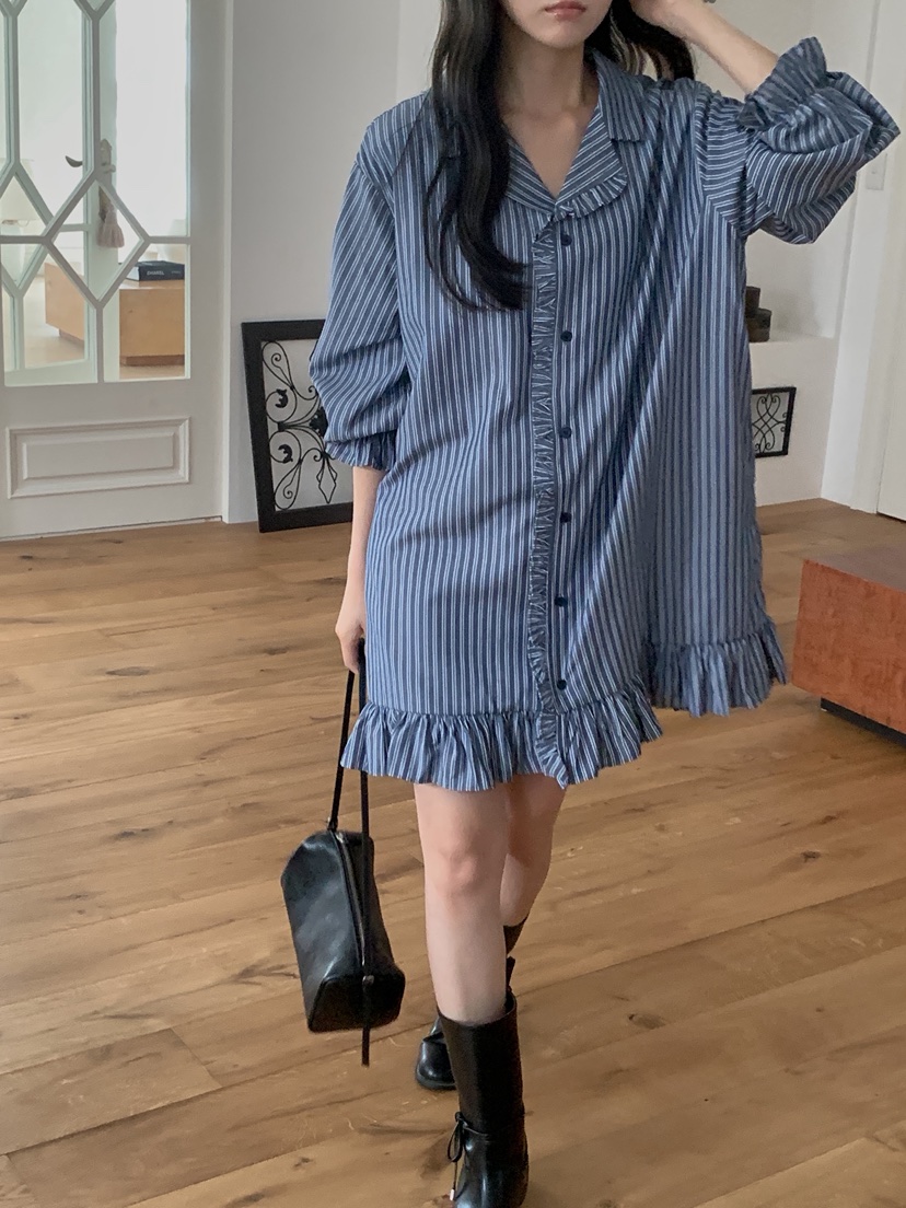 RE:FRESH-L東大門代購女裝新品推薦時尚休閑人氣熱賣連衣裙RE:FRESH-L連衣裙