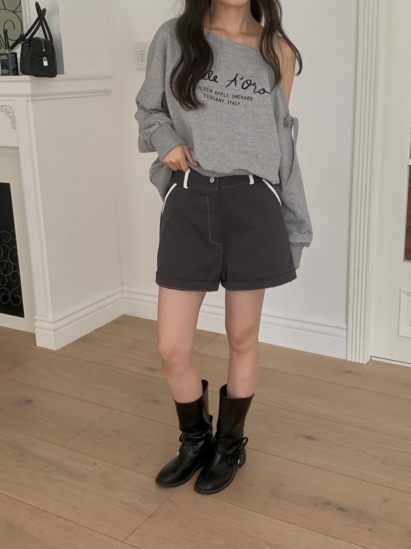 RE:FRESH-L韓國代購女裝新品真品推薦人氣休閑時尚熱賣短褲RE:FRESH-L短褲
