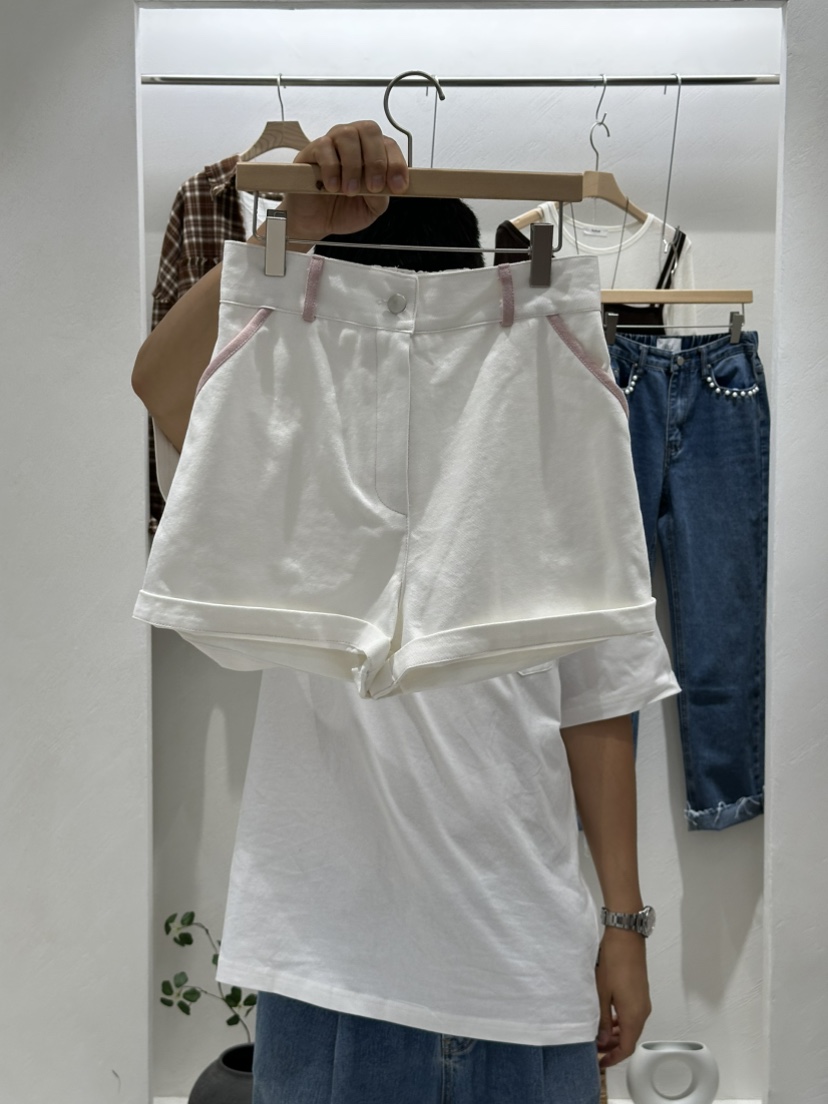 RE:FRESH-L韓國代購女裝新品真品推薦人氣休閑時尚熱賣短褲RE:FRESH-L短褲圖色2