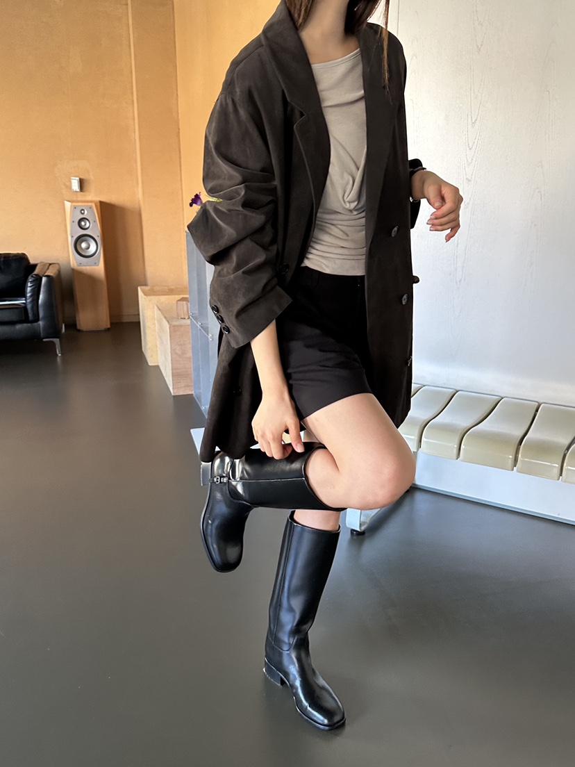 2ND GATE東大門代購女裝新款真品人氣夾克含腰帶絨面革雙面2ND GATE夾克