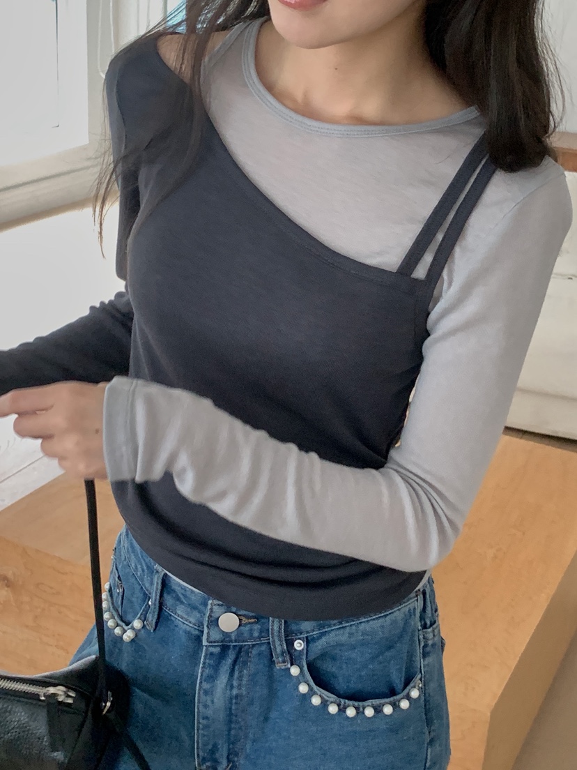 RE:FRESH-L東大門代購女士新品熱賣人氣時尚推薦長袖T恤RE:FRESH-L長袖T恤