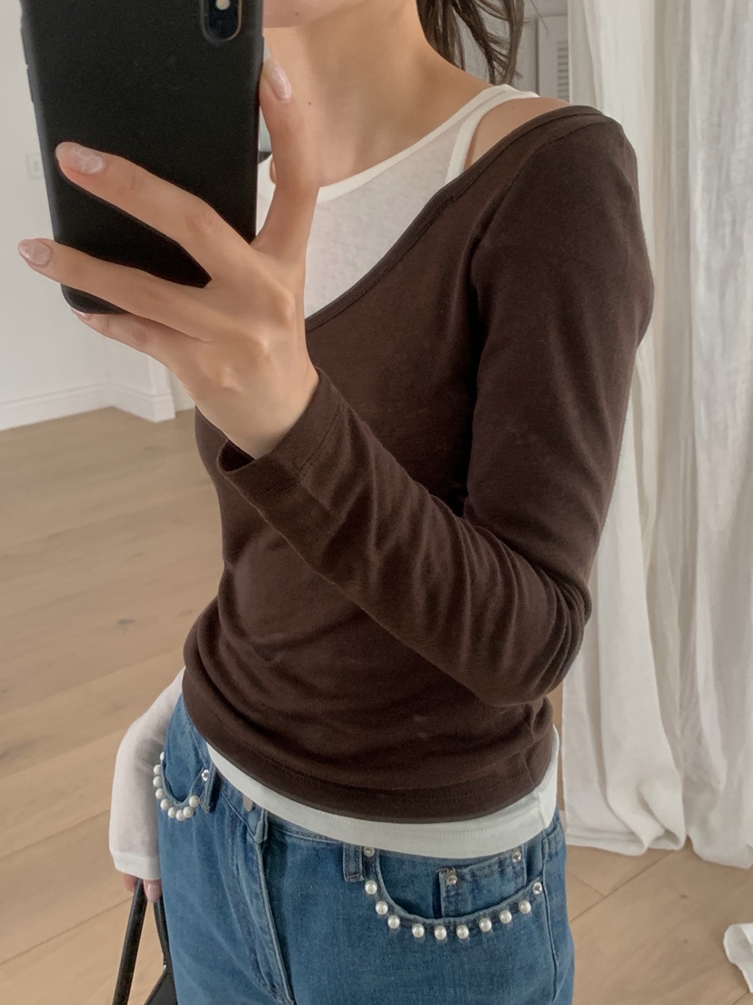 RE:FRESH-L東大門代購女士新品熱賣人氣時尚推薦長袖T恤RE:FRESH-L長袖T恤