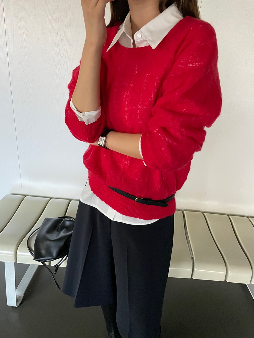 2ND GATE東大門代購女士新款熱賣休閑推薦真品針織衫馬海毛2ND GATE針織衫