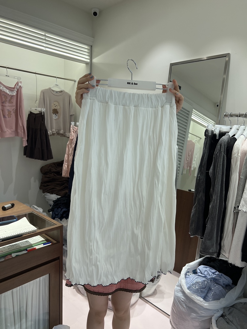 BE&amp;BE韓國代購女士新款休閑真品時尚人氣半身裙中短裙BE&amp;BE半身裙/中短裙圖色1