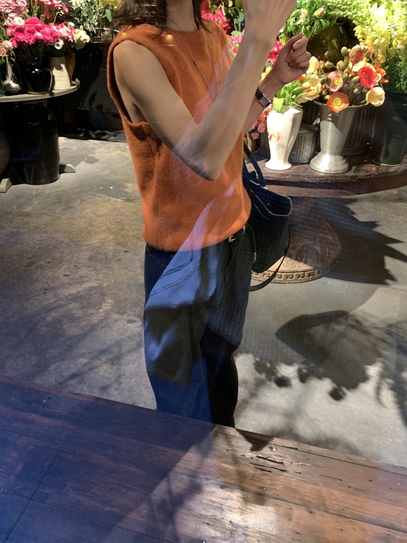 ROMANTICIZE東大門實拍女裝新品時尚推薦人氣吊帶背心羊駝毛ROMANTICIZE吊帶/背心