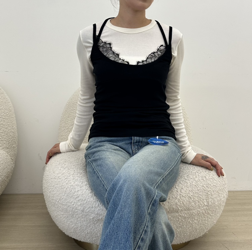 LEEHEE韓國代購女裝新款真品推薦人氣時尚熱賣吊帶背心蕾絲LEEHEE吊帶/背心