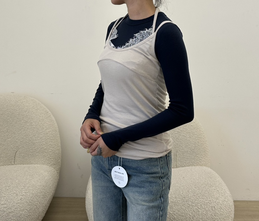 LEEHEE韓國代購女裝新款真品推薦人氣時尚熱賣吊帶背心蕾絲LEEHEE吊帶/背心