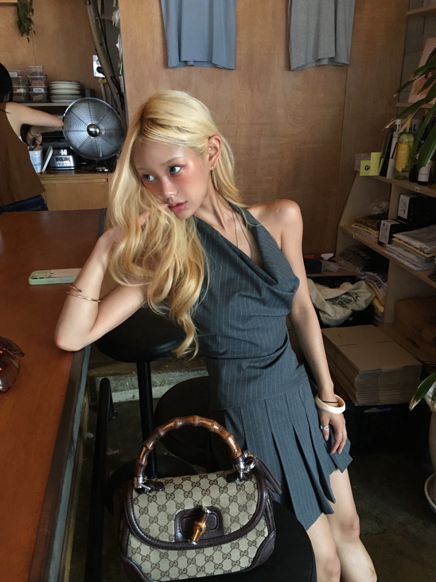VELEN東大門代購女裝新品熱賣推薦真品人氣時尚休閑吊帶背心VELEN吊帶/背心