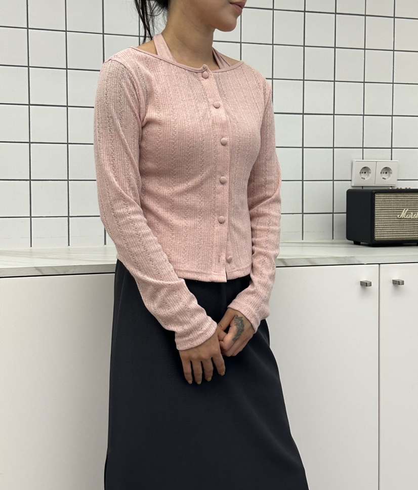 LEEHEE韓國直郵女裝新品時尚推薦真品人氣休閑熱賣開衫LEEHEE開衫