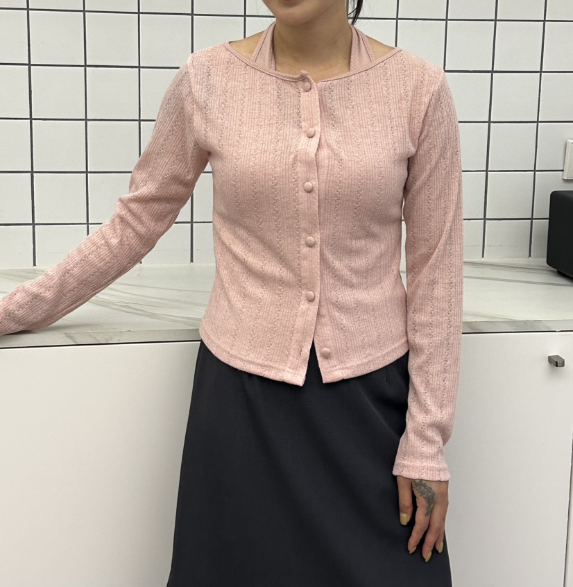 LEEHEE韓國直郵女裝新品時尚推薦真品人氣休閑熱賣開衫LEEHEE開衫圖色2