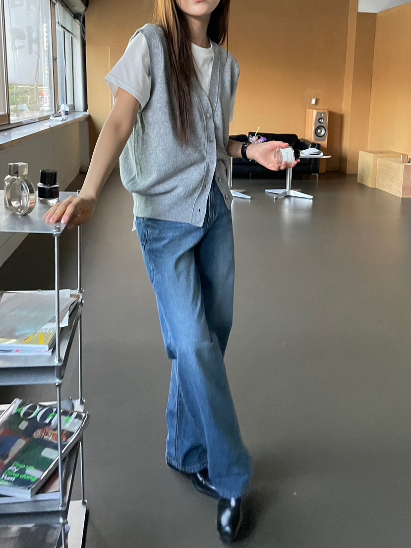 2ND GATE韓國直郵女士新品熱賣推薦休閑人氣時尚真品牛仔褲2ND GATE牛仔褲