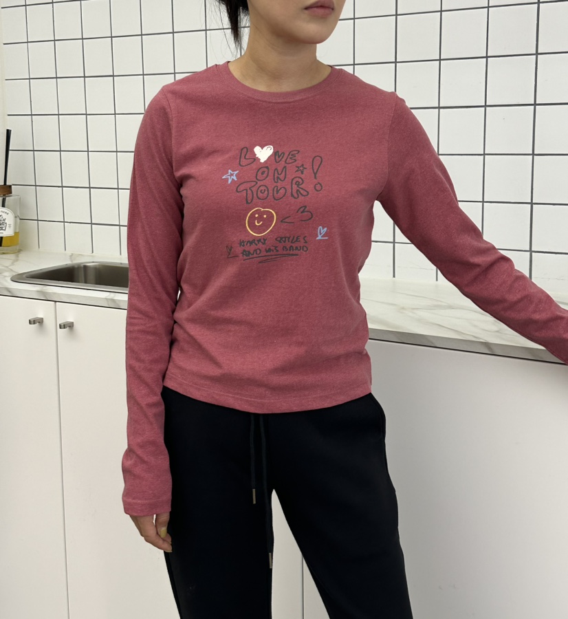 LEEHEE東大門代購女裝新款時尚人氣熱賣推薦真品休閑長袖T恤LEEHEE長袖T恤圖色2