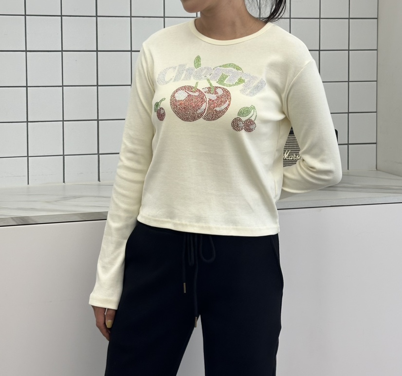 LEEHEE東大門實拍女士新款推薦人氣熱賣真品時尚休閑長袖T恤LEEHEE長袖T恤