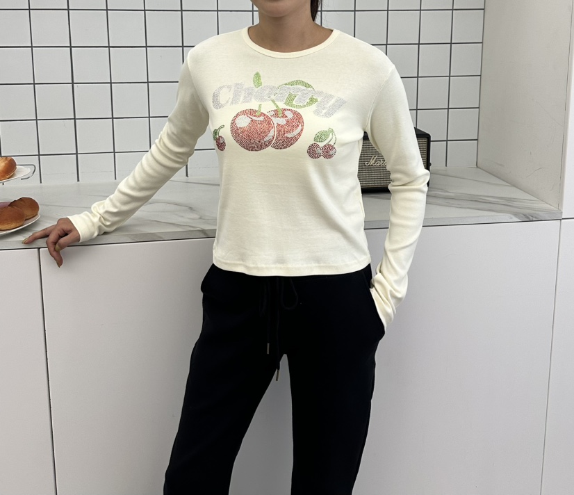 LEEHEE東大門實拍女士新款推薦人氣熱賣真品時尚休閑長袖T恤LEEHEE長袖T恤