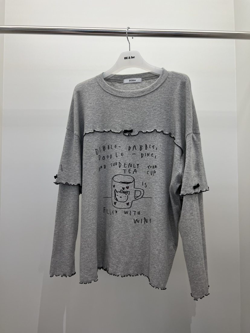 BE&amp;BE東大門直郵女士新款人氣時尚熱賣真品推薦長袖T恤BE&amp;BE長袖T恤圖色3