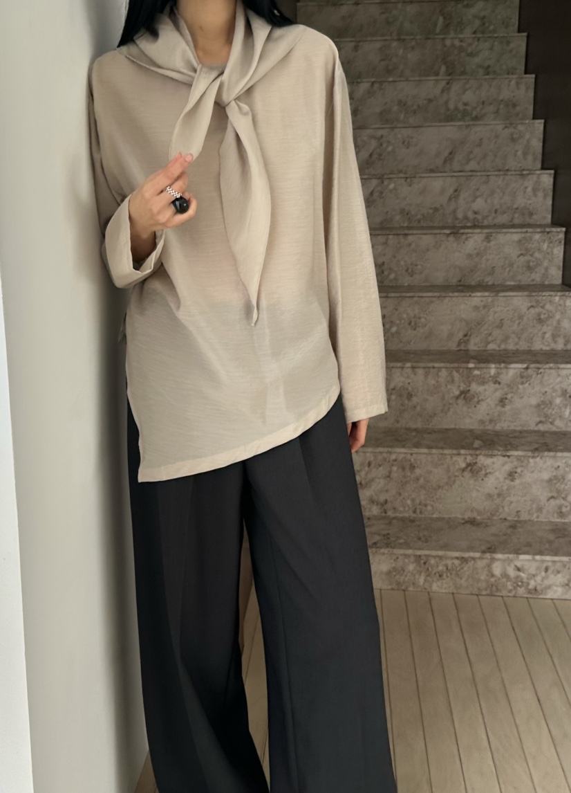 LE VASE韓國代購女裝新款真品推薦人氣休閑時尚襯衫蕾絲衫LE VASE襯衫/蕾絲衫