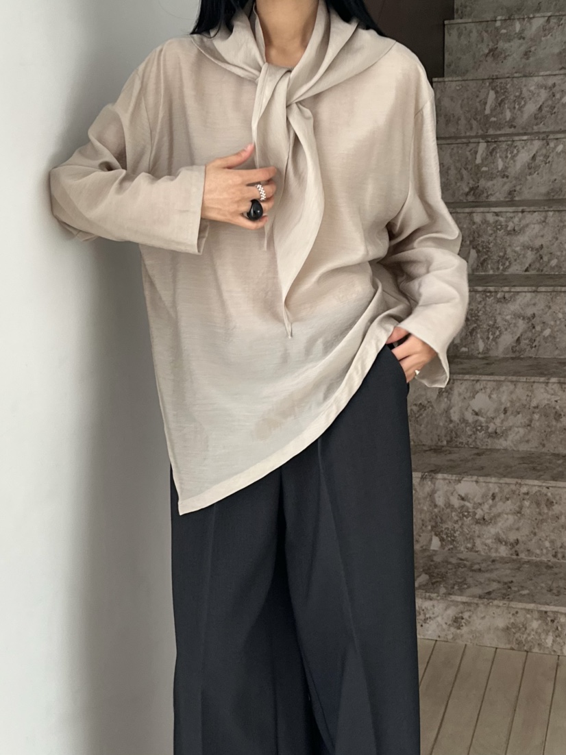 LE VASE韓國代購女裝新款真品推薦人氣休閑時尚襯衫蕾絲衫LE VASE襯衫/蕾絲衫