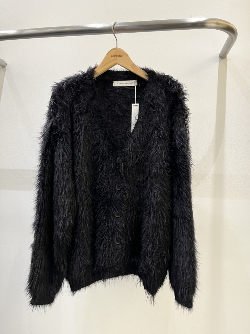 INSSENSE-A東大門直郵女裝新品人氣休閑真品針織衫毛皮開衫INSSENSE-A針織衫圖色4