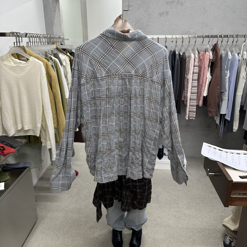 WEARABLE-L東大門實拍女裝新款休閑熱賣推薦時尚襯衫蕾絲衫WEARABLE襯衫/蕾絲衫