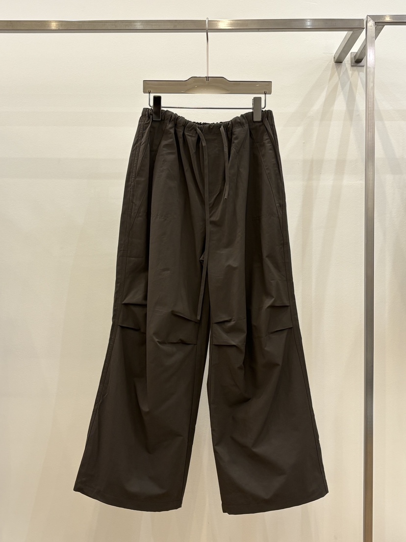 CICI東大門實拍女士新品人氣推薦休閑時尚休閑褲闊腿褲系帶Ci Ci休閑褲圖色2