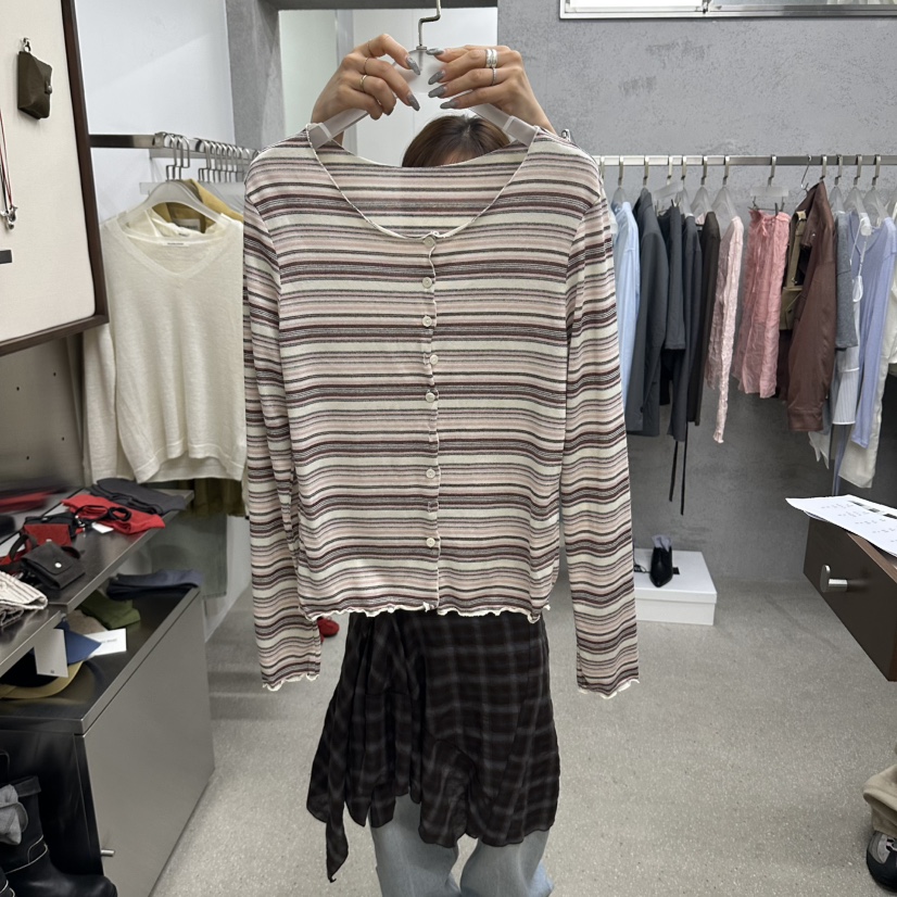WEARABLE-L東大門代購女裝新款休閑時尚人氣真品開衫開衫WEARABLE開衫圖色3