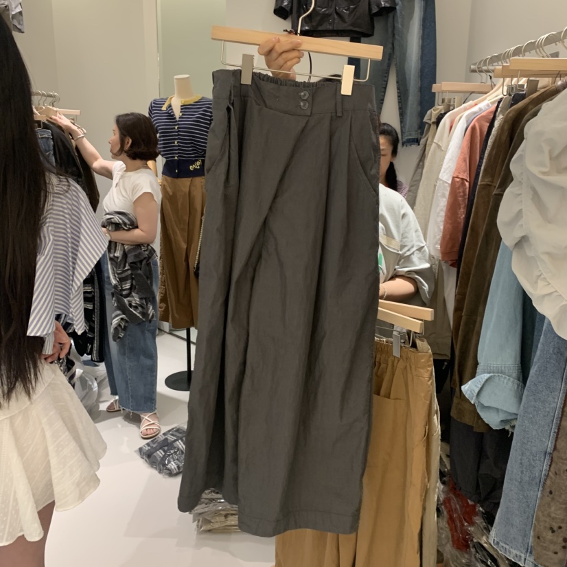 HILL TOE韓國代購女士新款休閑時尚熱賣推薦真品人氣休閑褲HILL TOE休閑褲圖色2