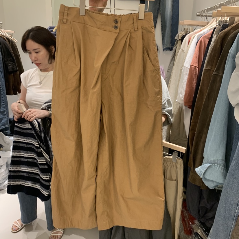 HILL TOE韓國代購女士新款休閑時尚熱賣推薦真品人氣休閑褲HILL TOE休閑褲圖色3