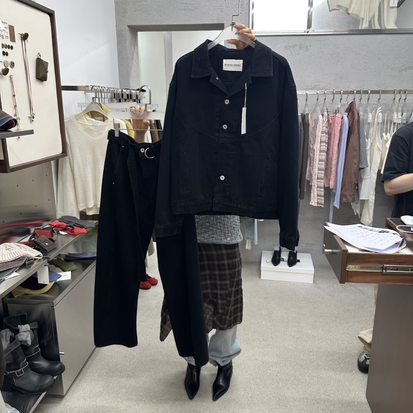 WEARABLE-L東大門代購女裝新款真品推薦時尚休閑人氣牛仔褲WEARABLE牛仔褲
