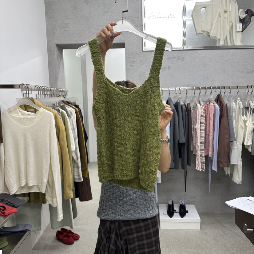 WEARABLE-L韓國直郵女士新款推薦熱賣真品吊帶背心不含內搭WEARABLE吊帶/背心圖色4
