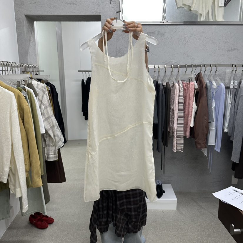 WEARABLE-L東大門代購女裝新品休閑推薦熱賣連衣裙不含項鏈WEARABLE連衣裙圖色1