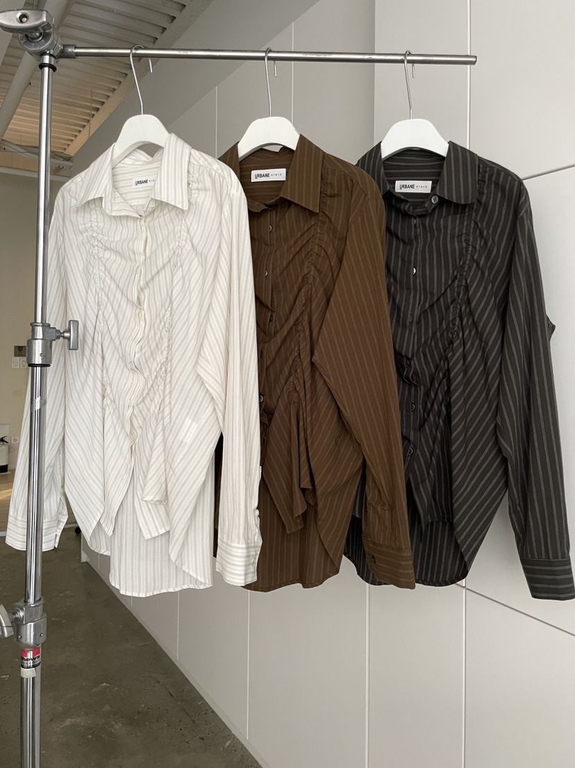 URBANE cloth韓國直郵女士新品人氣推薦休閑熱賣襯衫蕾絲衫URBANE cloth襯衫/蕾絲衫