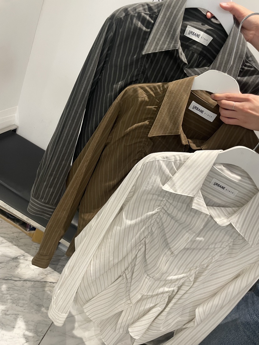URBANE cloth韓國直郵女士新品人氣推薦休閑熱賣襯衫蕾絲衫URBANE cloth襯衫/蕾絲衫