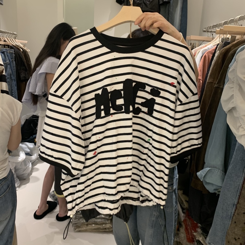 HILL TOE東大門直郵女裝新款熱賣人氣時尚休閑推薦真品T恤HILL TOET恤圖色1